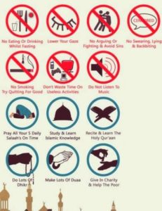 Ramadan Rules For Fasting Full LIST [2024]