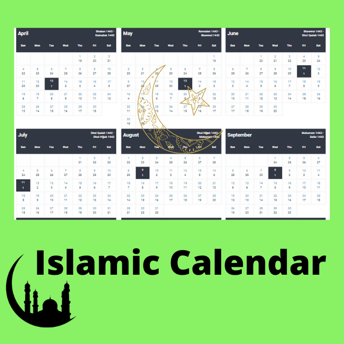islamic calendar month